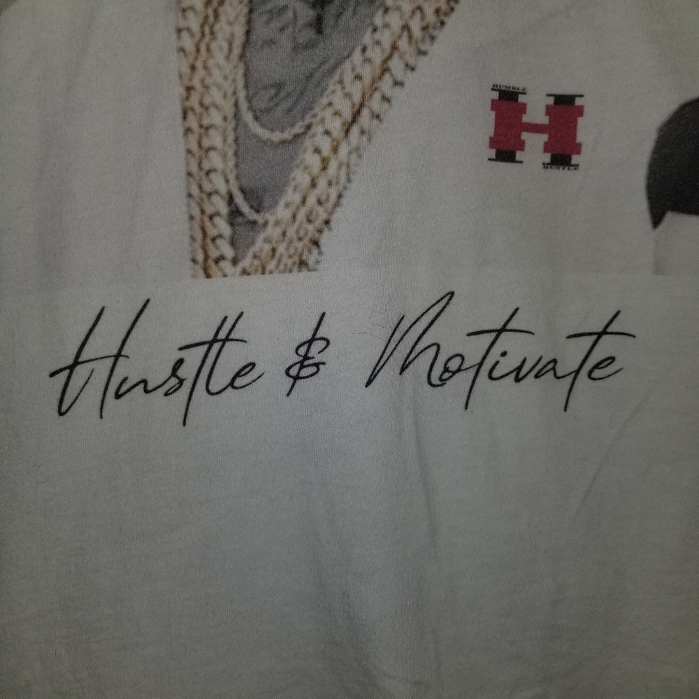 Humble Hustle Men's Tshirt Nipse Hussle White - image 2